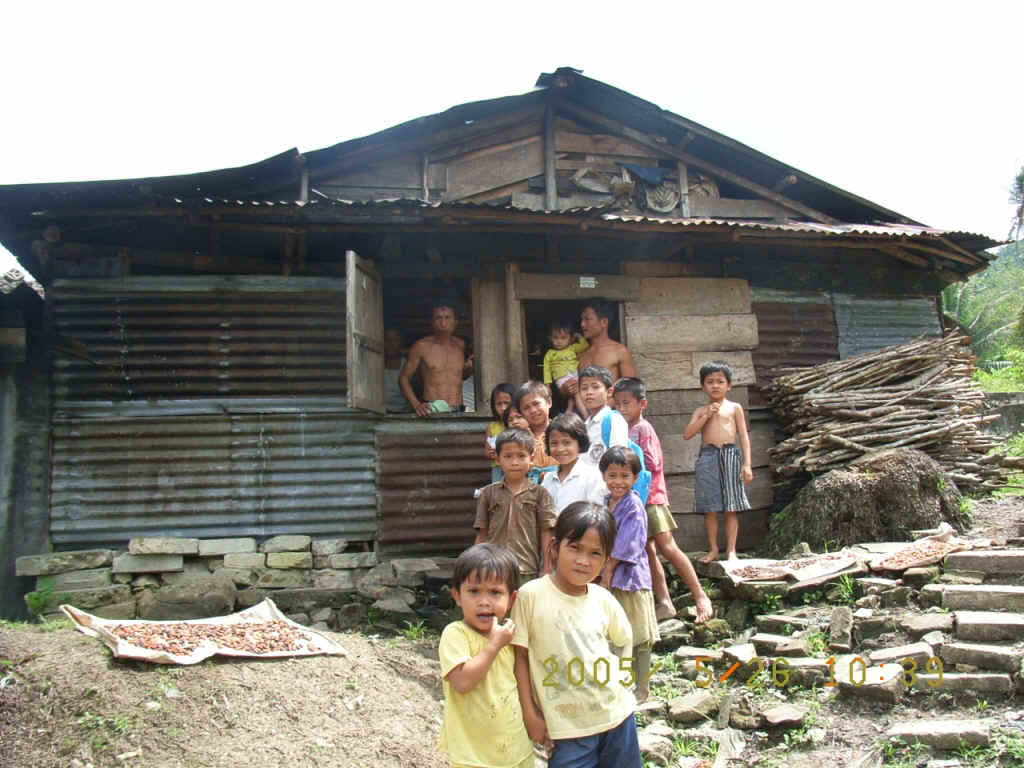 temporary house at Hilidohona