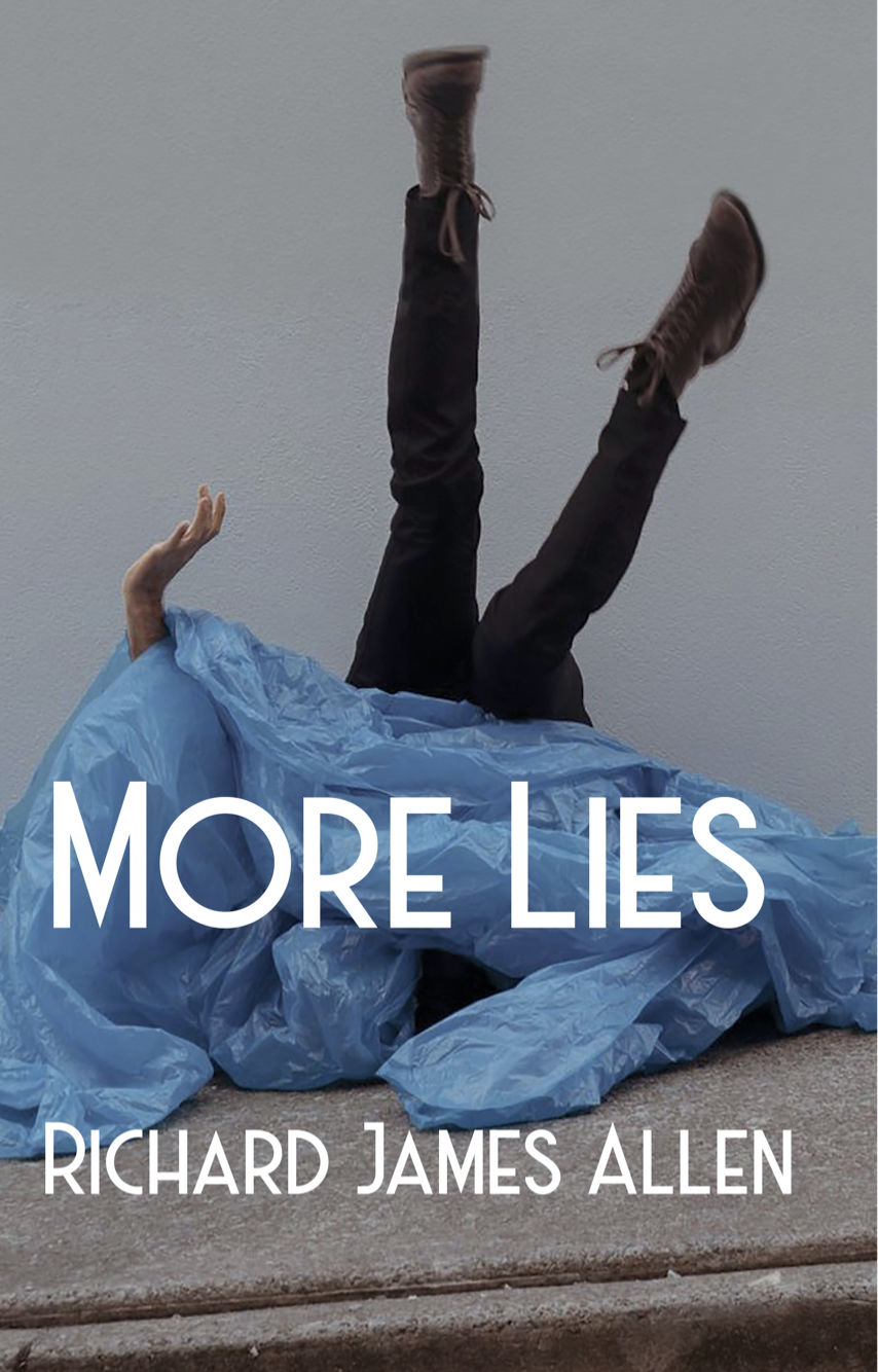 front cover, richard James Allen's 'More Lies'